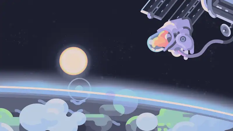 contemplative_cosmonaut_1 by kurzgesagt