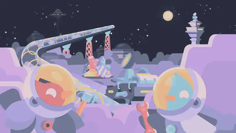 on_a_moon by kurzgesagt