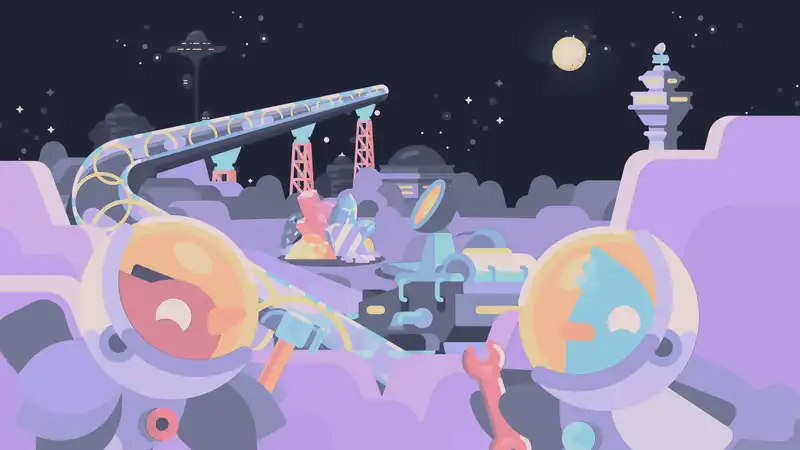on_a_moon by kurzgesagt