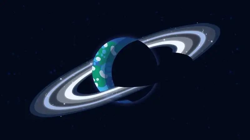 ringed_earth by kurzgesagt